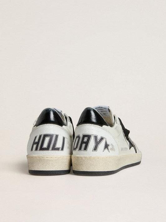 Men's Ball Star Wishes in nappa with black naplak star and heel tab - Golden Goose Men