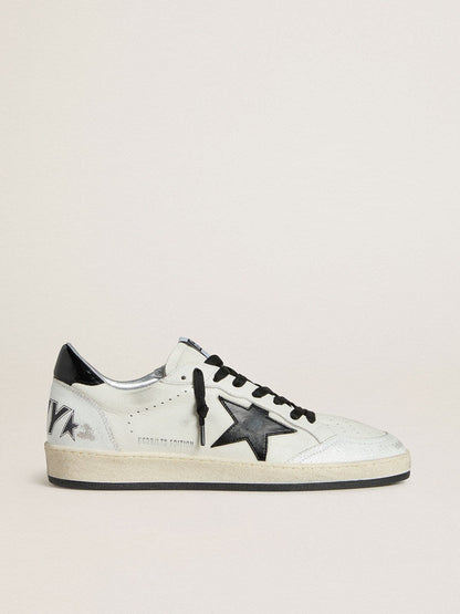 Men's Ball Star Wishes in nappa with black naplak star and heel tab - Golden Goose Men