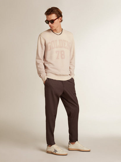 Ball Star in nappa with gray reflective nylon star and heel tab - Golden Goose Men