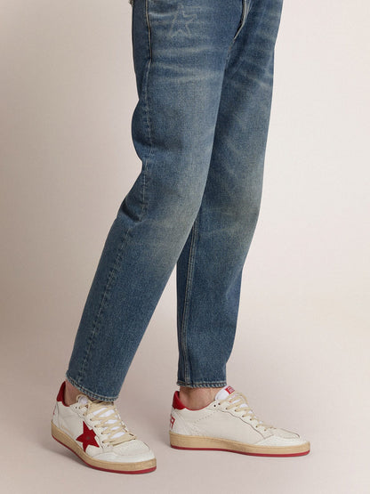 Men's Ball Star in white leather - Golden Goose Men