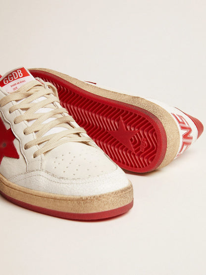 Men's Ball Star in white leather - Golden Goose Men