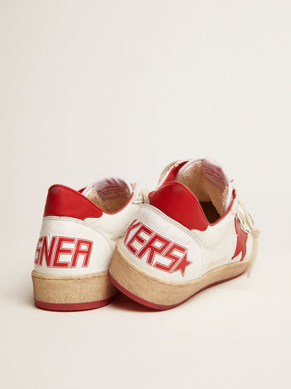 Men's Ball Star in white leather - Golden Goose Men