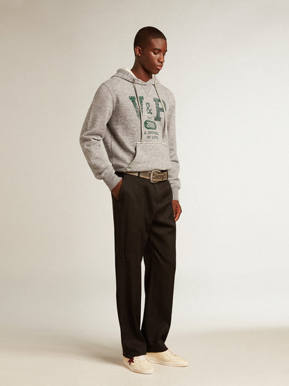 Men's Ball Star in beige nappa with burgundy mesh star and heel tab - Golden Goose Men