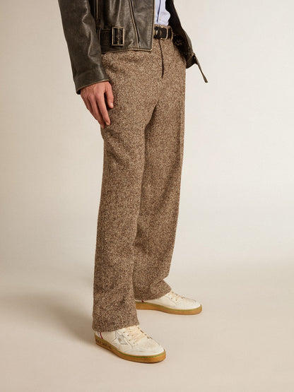Ball Star in nappa and mesh with silver metallic leather star - Golden Goose Men