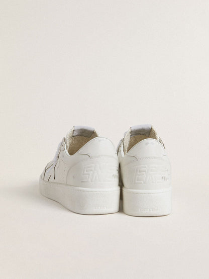 Men's Ball Star with white leather star and heel tab - Golden Goose Men