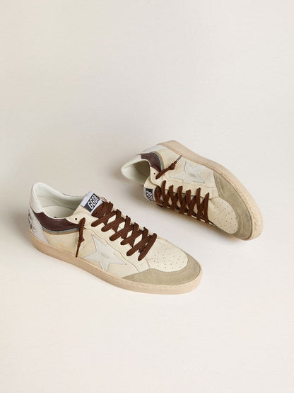 Men's Ball Star LTD in nappa with nappa star and leather heel tab - Golden Goose Men