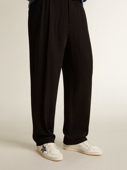 Ball Star with black star and blue suede heel tab - Golden Goose Men