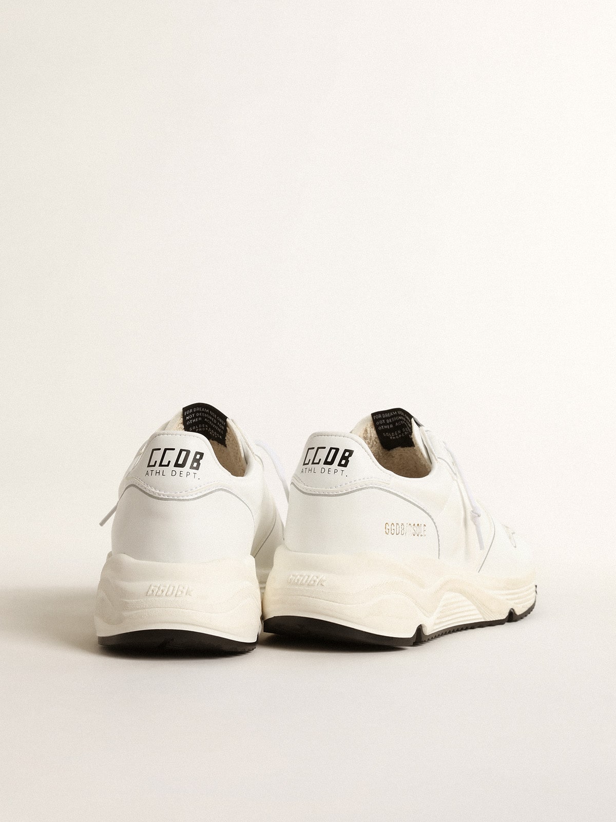 Men’s bio-based Running Sole with white star and heel tab - Golden Goose Men