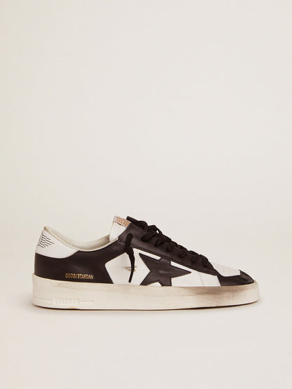 Men's Stardan in white and black leather - Golden Goose Men