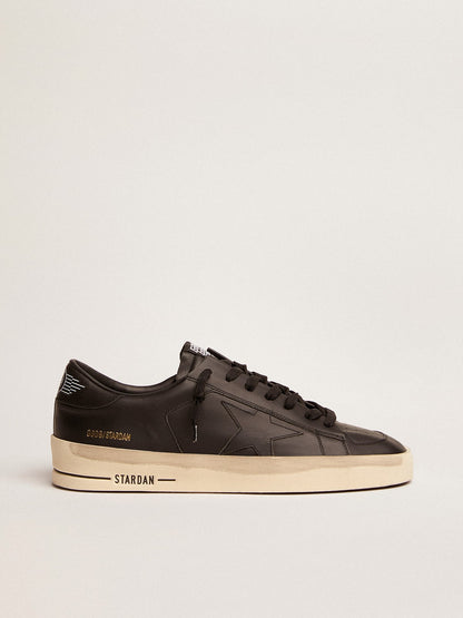 Men's Stardan in total black leather - Golden Goose Men