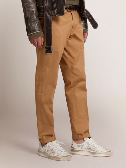 Stardan in white leather with white leather star and heel tab - Golden Goose Men