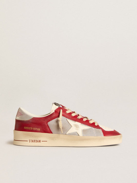 Men's Stardan  in mesh and nubuck with nappa star and leather heel tab - Golden Goose Men