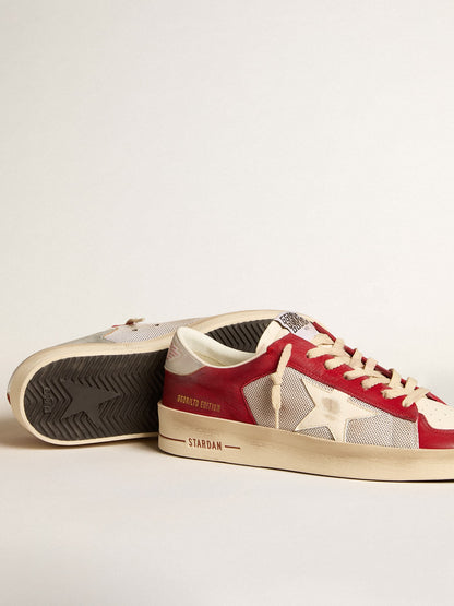 Men's Stardan  in mesh and nubuck with nappa star and leather heel tab - Golden Goose Men