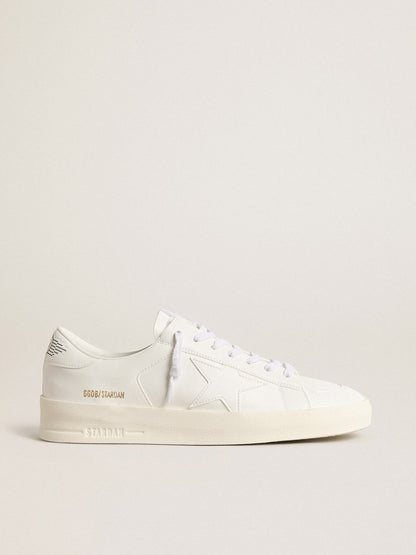 Men’s bio-based Stardan with white star and heel tab - Golden Goose Men