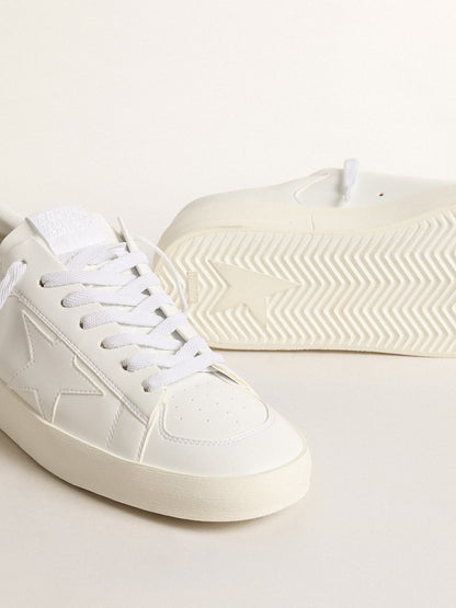 Men’s bio-based Stardan with white star and heel tab - Golden Goose Men