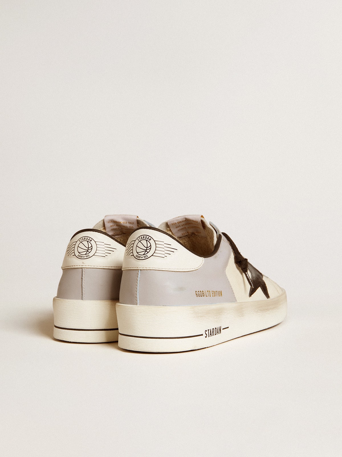 Men’s Stardan LTD in nappa and leather with suede star and leather heel tab - Golden Goose Men