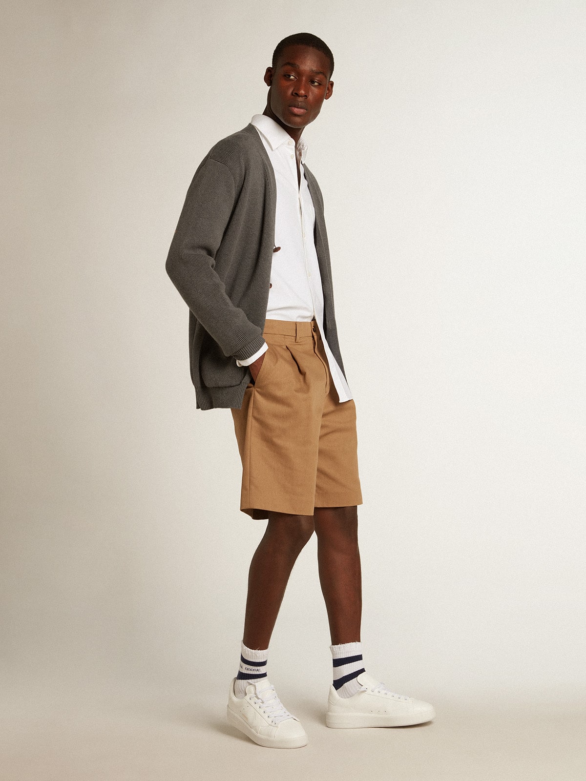 Men’s bio-based Purestar with white star and heel tab - Golden Goose Men