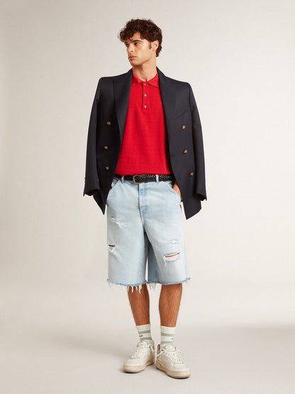 Men’s Forty2 with grey star and white leather heel tab - Golden Goose Men