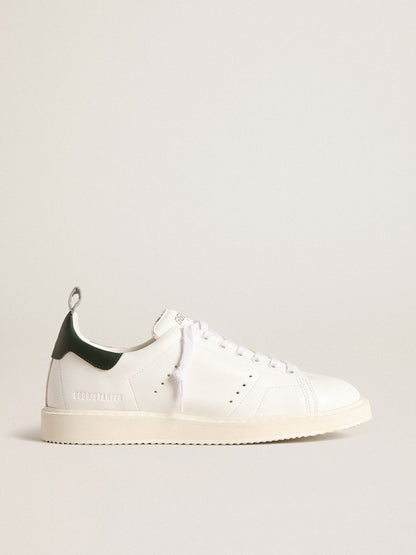Bio-based Starter with green leather heel tab - Golden Goose Men