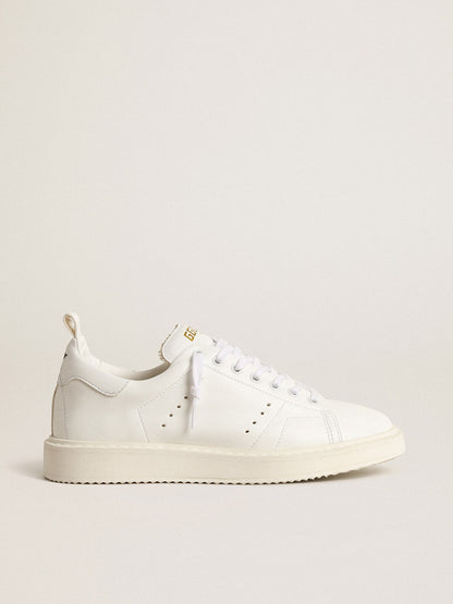 Men’s bio-based Starter with white star and heel tab - Golden Goose Men
