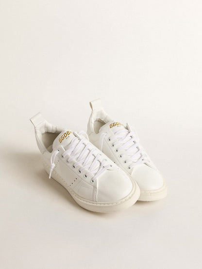 Men’s bio-based Starter with white star and heel tab - Golden Goose Men