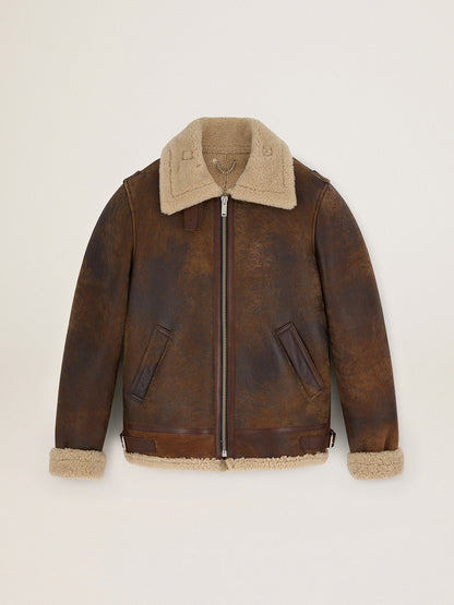 Journey Collection Arvel shearling jacket - Golden Goose Men