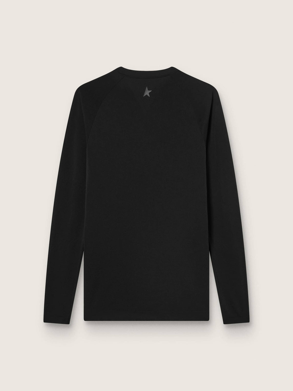 Men's black long-sleeve sports top - Golden Goose Men