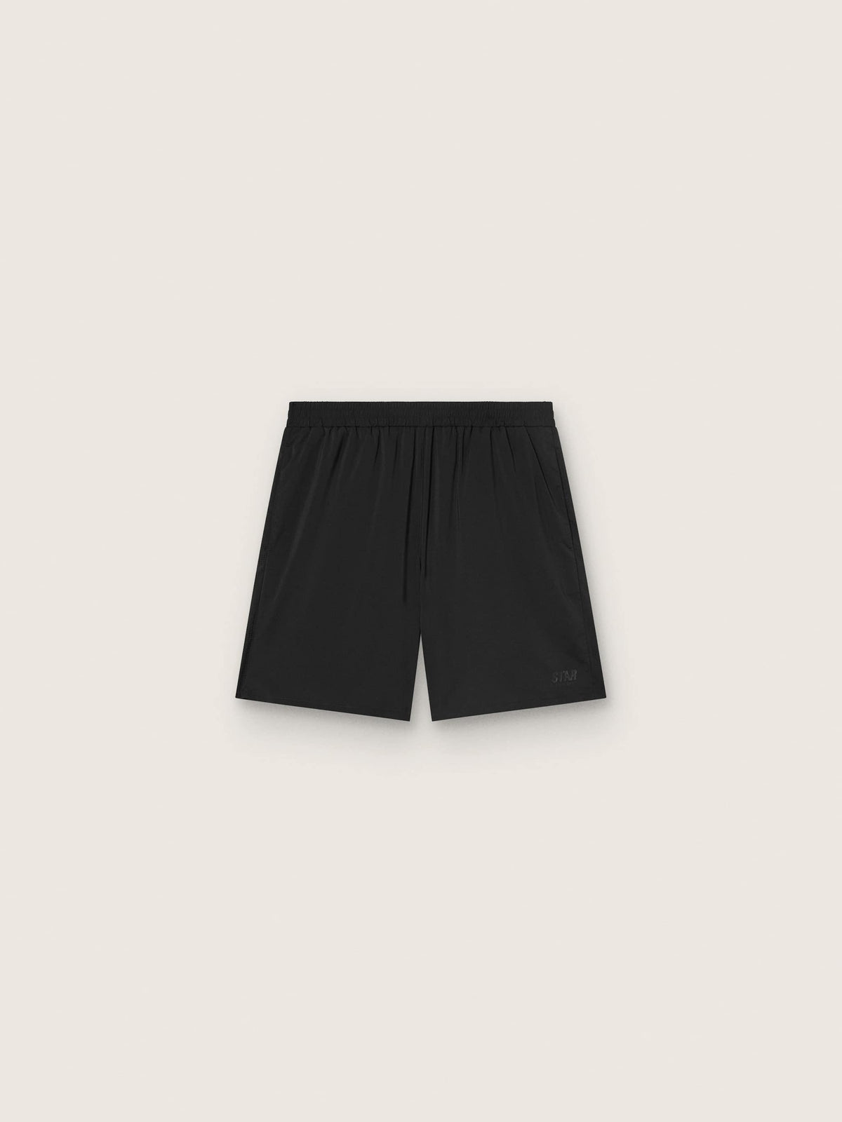 Men's black double-layer sports shorts - Golden Goose Men