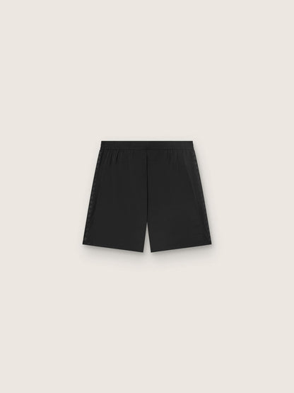Men's black double-layer sports shorts - Golden Goose Men