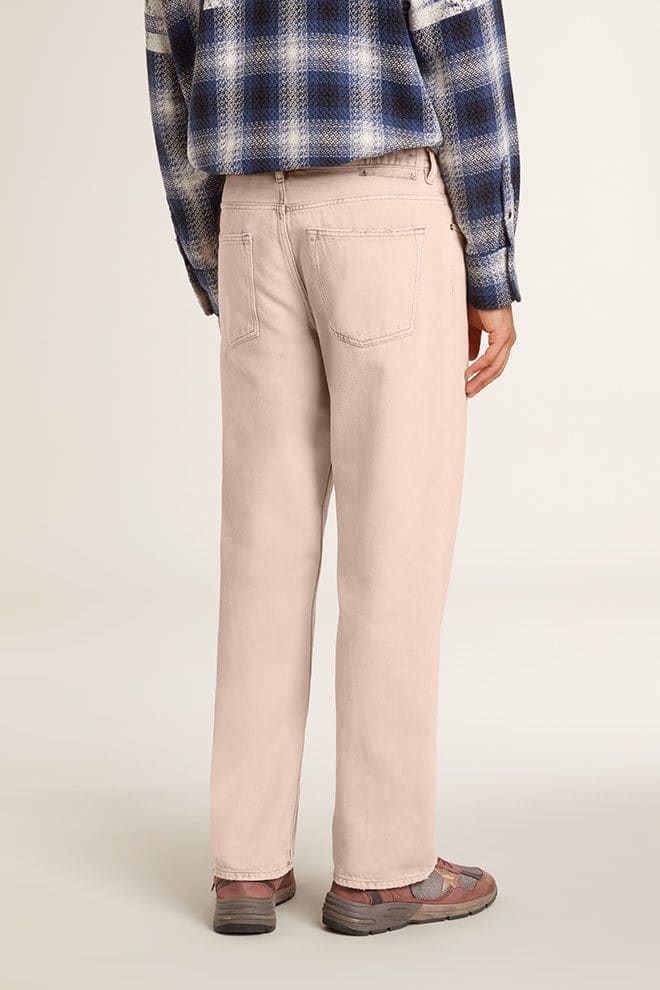 Men's pink dyed jeans - Golden Goose Men