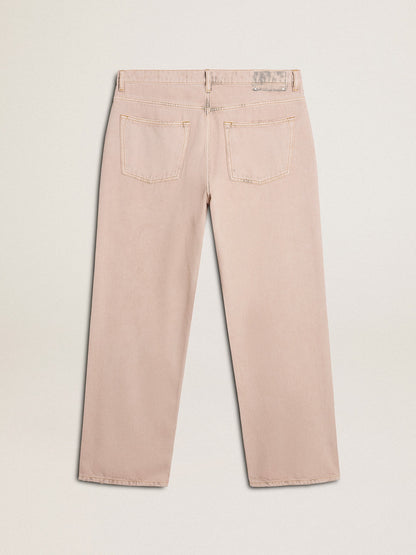 Men's pink dyed jeans - Golden Goose Men