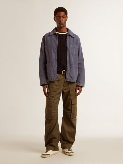 Olive green cargo pants - Golden Goose Men