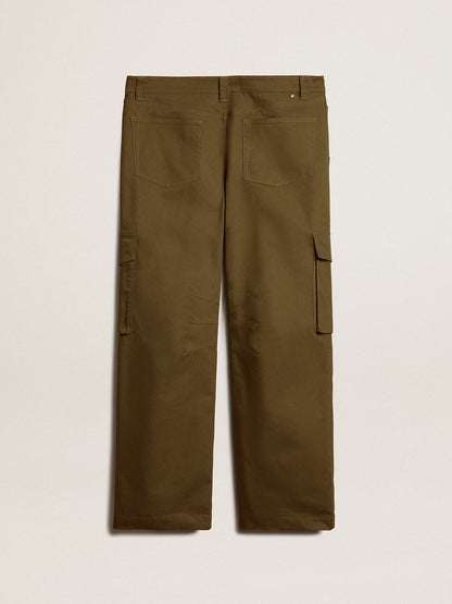Olive green cargo pants - Golden Goose Men