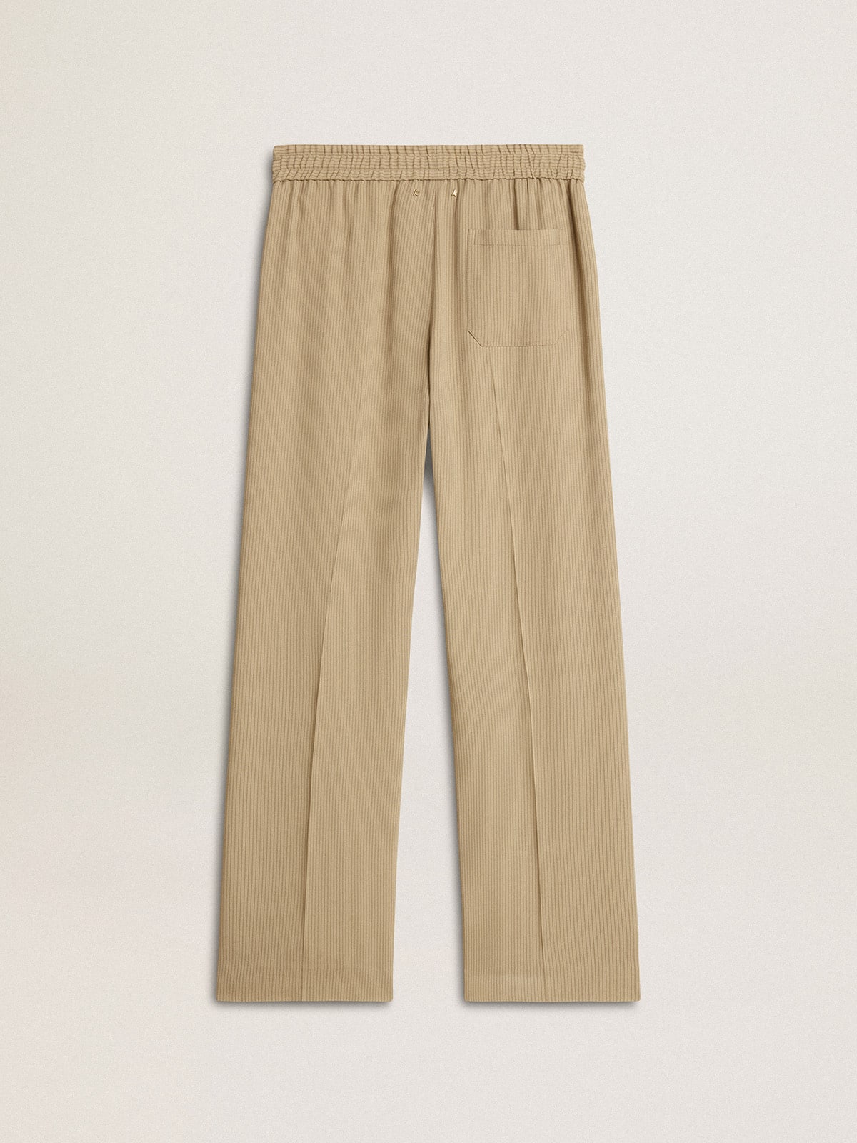 Men's travertine-colored joggers - Golden Goose Men