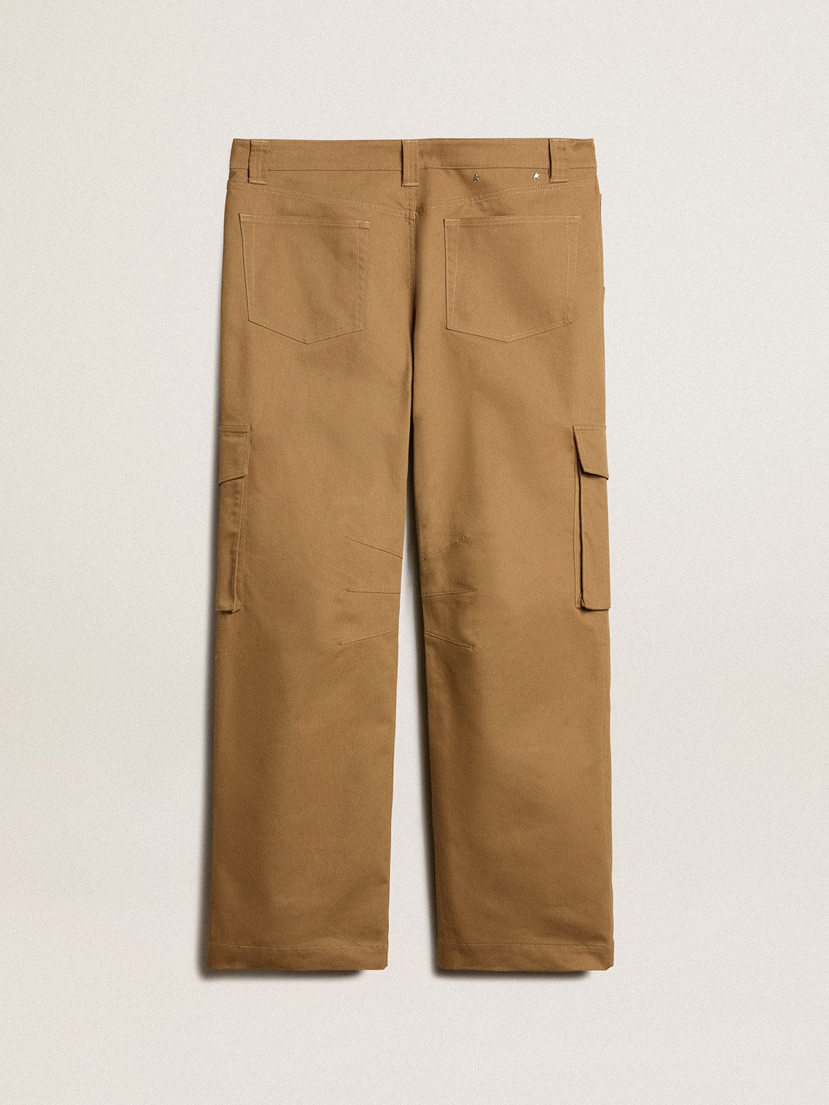 Beige khaki cargo pants - Golden Goose Men