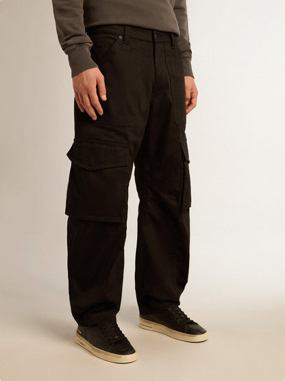 Black cargo pants - Golden Goose Men