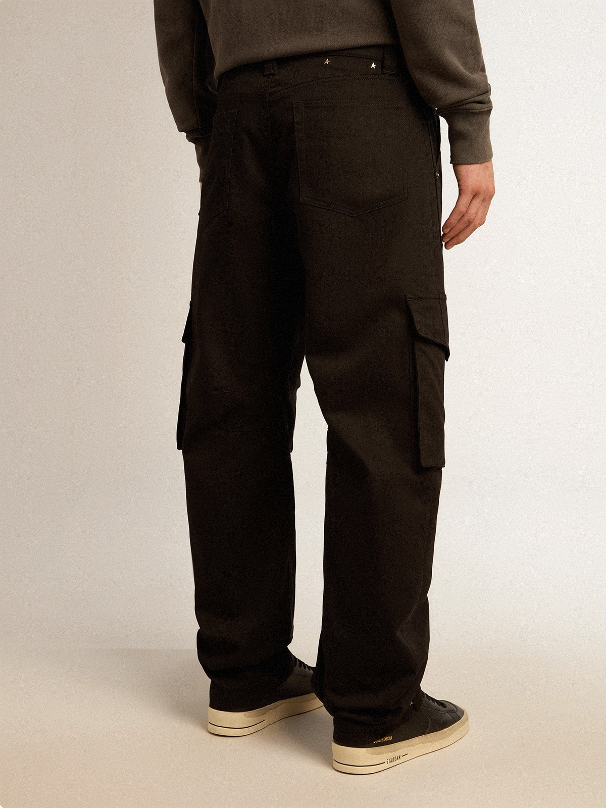 Black cargo pants - Golden Goose Men