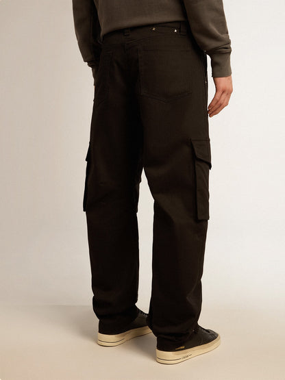 Black cargo pants - Golden Goose Men