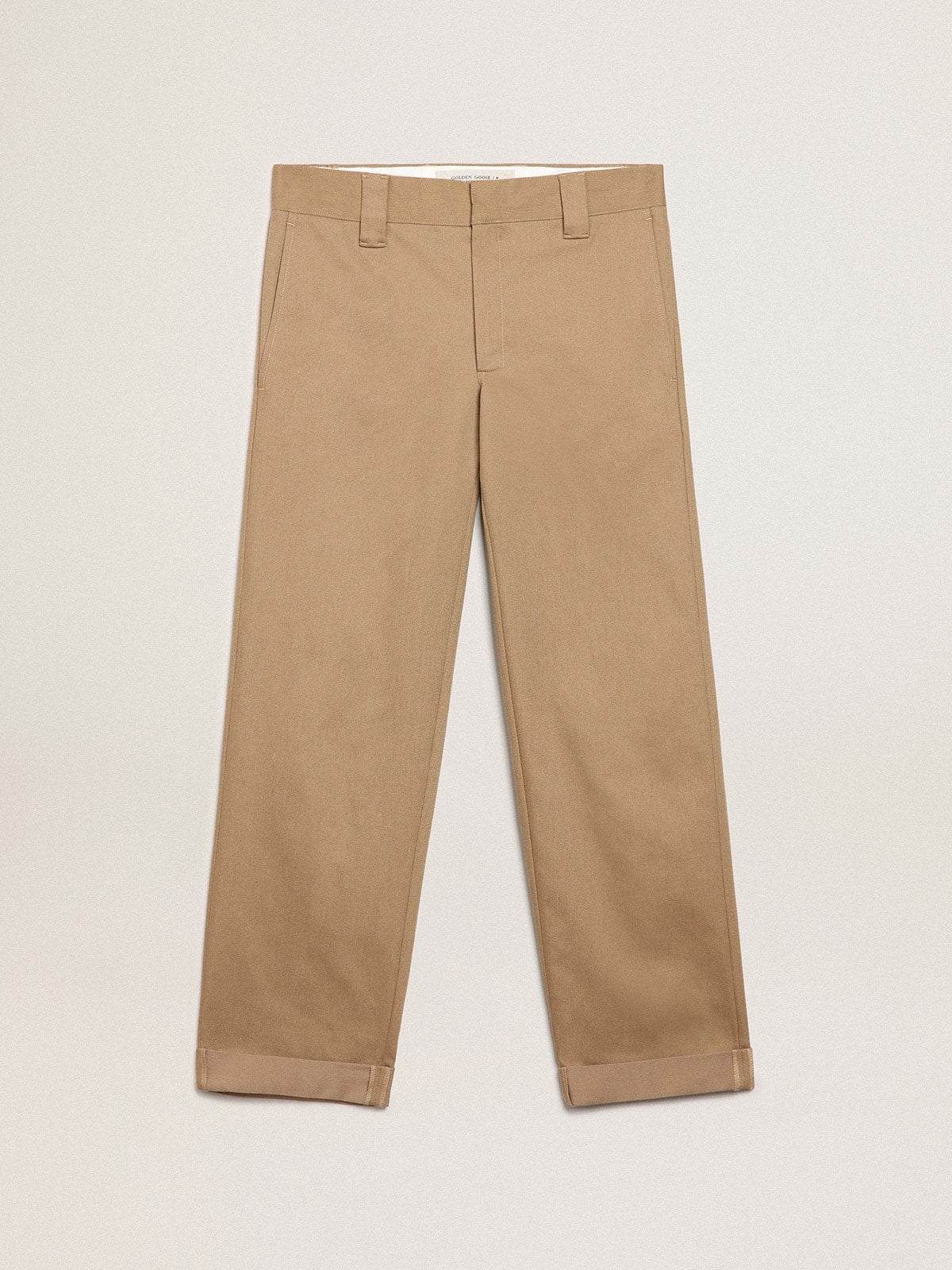 Beige khaki Golden Collection chinos - Golden Goose Men