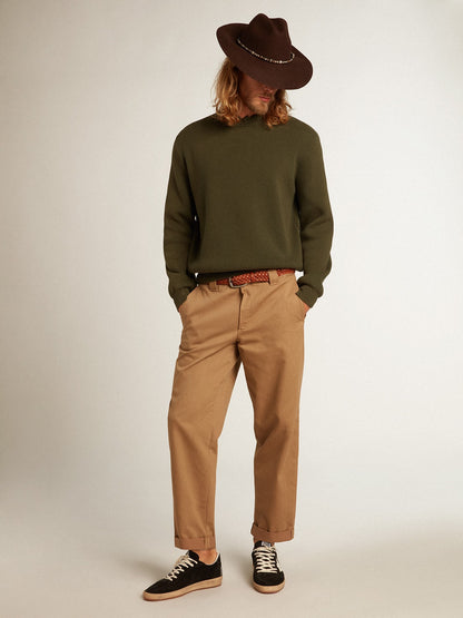 Beige khaki Golden Collection chinos - Golden Goose Men