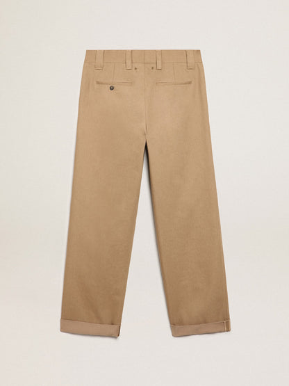Beige khaki Golden Collection chinos - Golden Goose Men