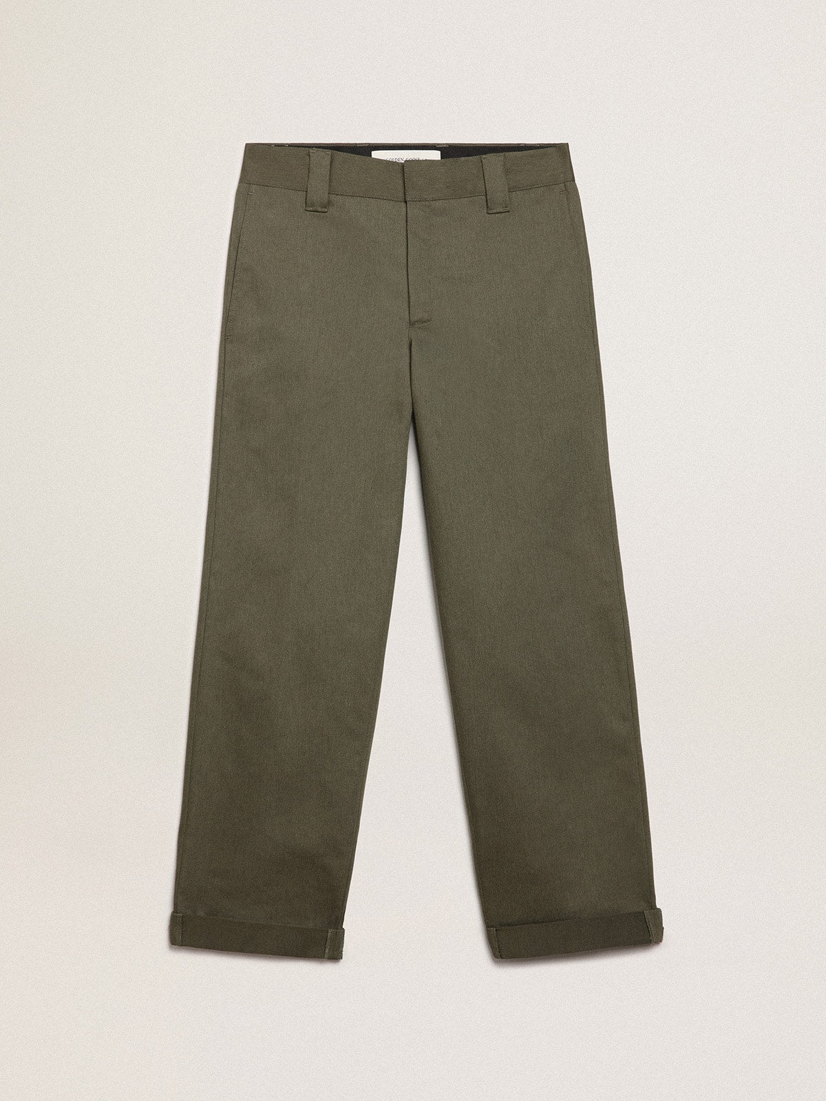 Military-green Golden Collection chinos - Golden Goose Men