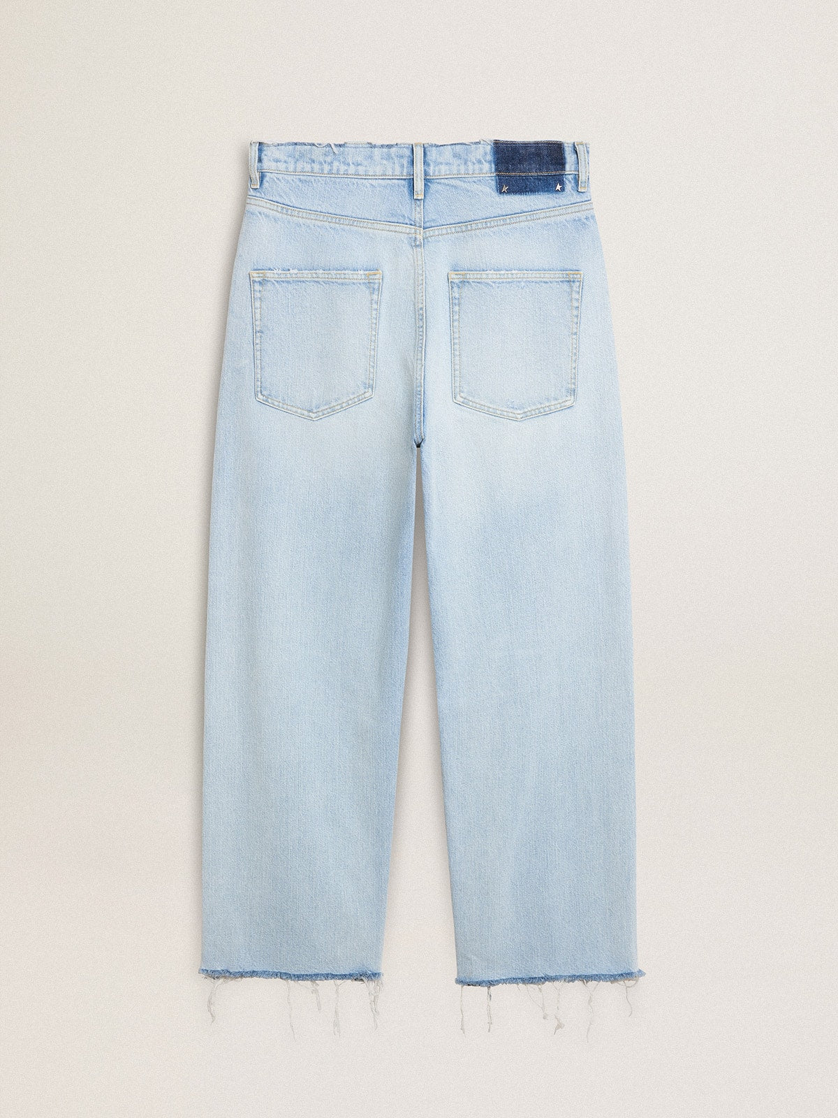 Men’s pants in lived-in effect denim - Golden Goose Men