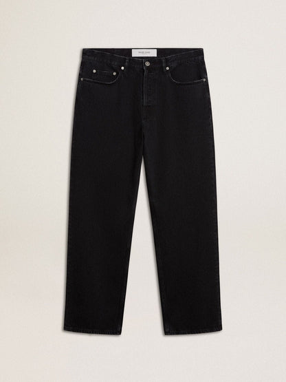 Men's black one-wash jeans - Golden Goose Men