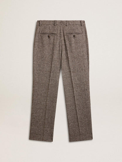 Men's soft houndstooth pants - Golden Goose Men