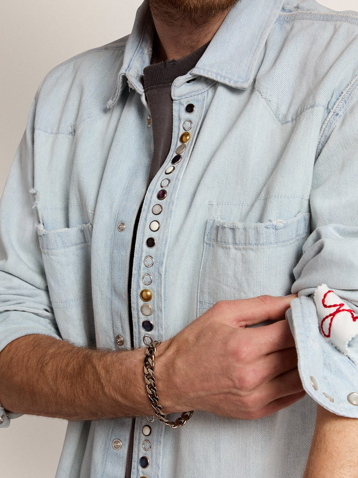 Men's Timeless chain bracelet - Golden Goose Men