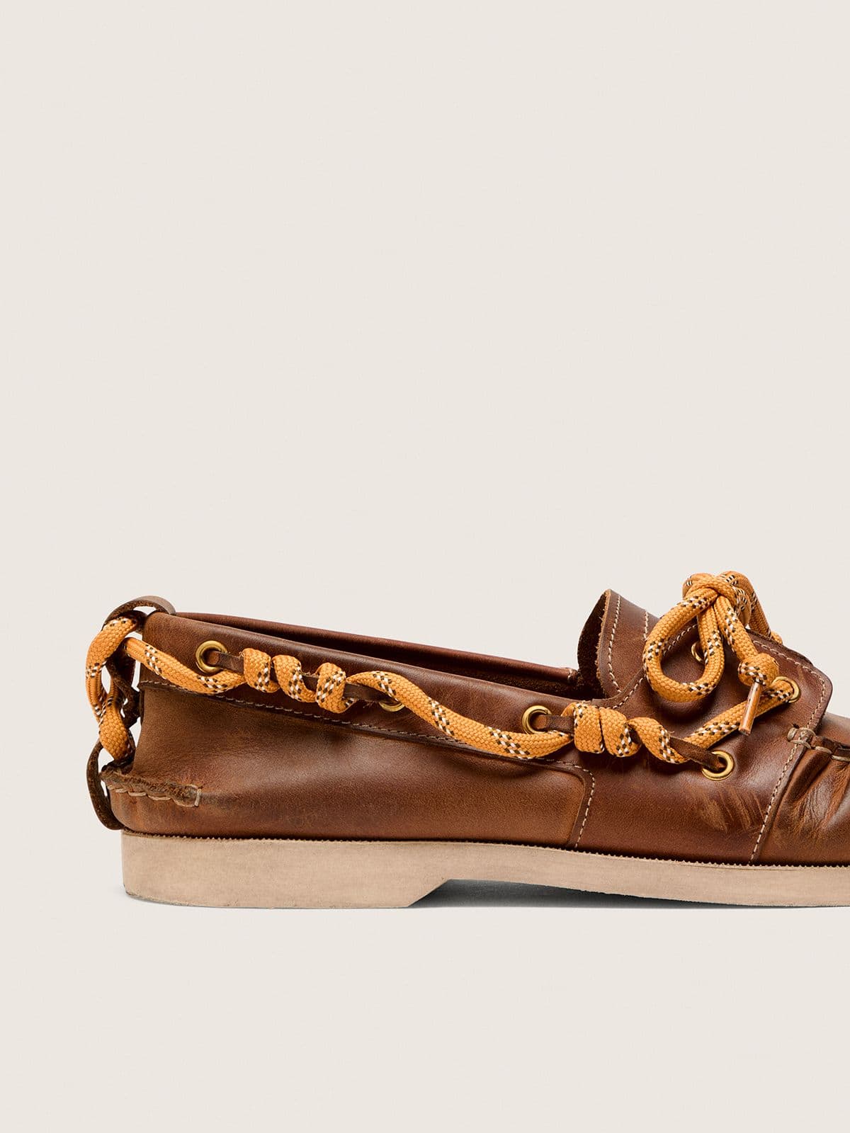 Men's Cruise loafer in tobacco-colored leather - Golden Goose Men
