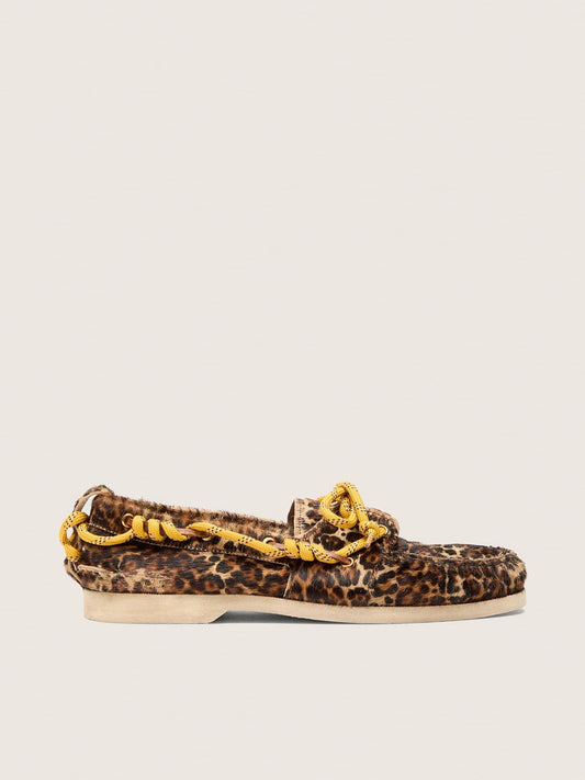 Men's Cruise loafer in leopard-print pony skin - Golden Goose Men