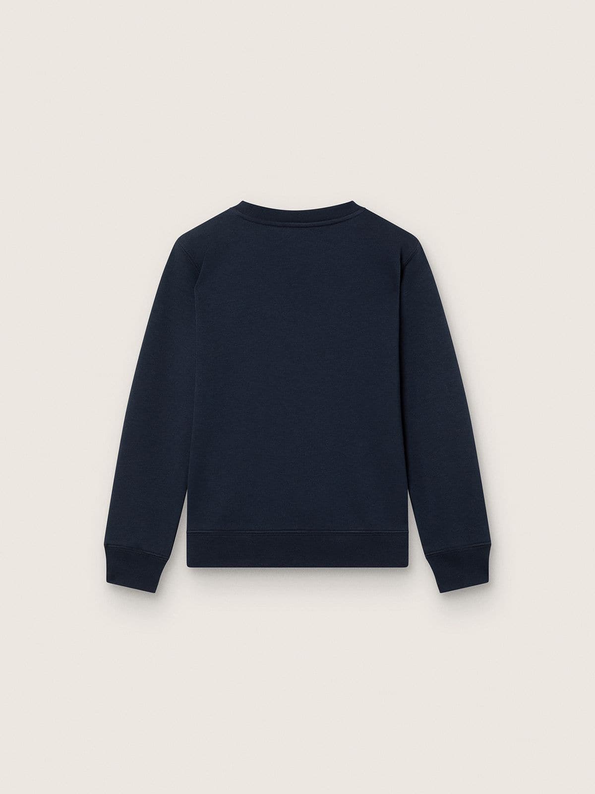 Journey boys’ sweatshirt in blue cotton blend with a contrasting logo - Golden Goose Kids