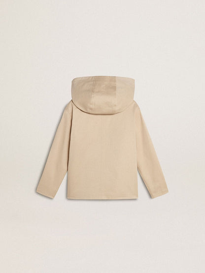 Kids’ trench jacket with removable inner gilet - Golden Goose Kids